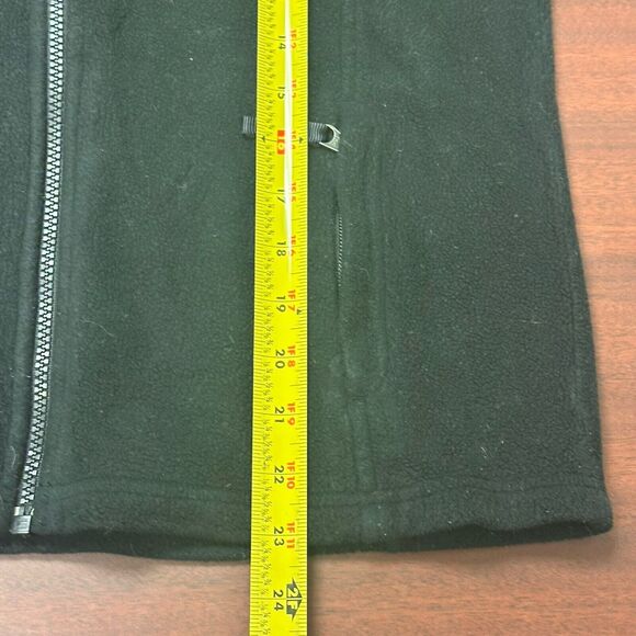 The North Face Full Zip Fleece Girls Size L Sweater Activewear Outdoor Black - Picture 7 of 7